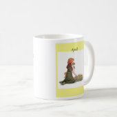 April birthstone Tasse (VorderseiteRechts)