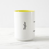 April Blume Daisy und Tulip Tasse (Zentrum)