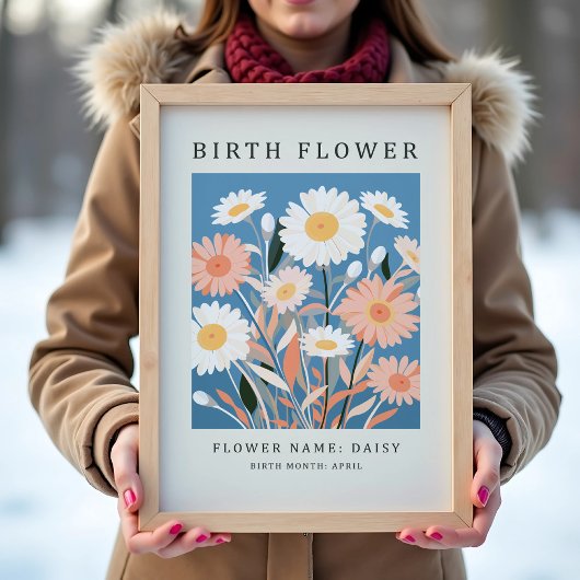 April Blume Leinwanddruck