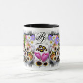APRIL BOUQUET # 2 ~ Mongram Ringer-Tasse Tasse (Zentrum)