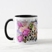 APRIL BOUQUET # 2 ~ Mongram Ringer-Tasse Tasse (Links)