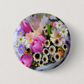 April Bouquet Button (Vorderseite)