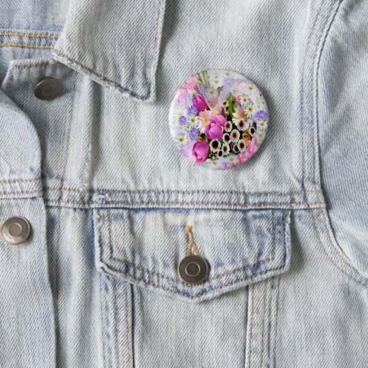 April Bouquet Button (Beispiel)