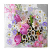 April Bouquet Fliese (Vorderseite)