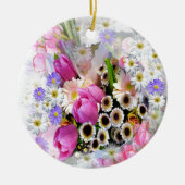 April Bouquet Keramik Ornament (Vorne)