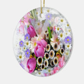 April Bouquet Keramik Ornament (Links)