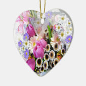 April Bouquet Keramik Ornament (Links)