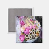 APRIL BOUQUET ~ Magnet (Vorderseite/Rückseite)