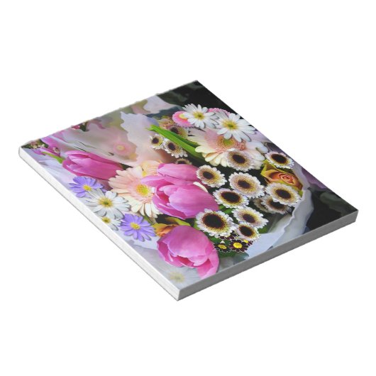 April Bouquet Notizblock (angewinkelt)