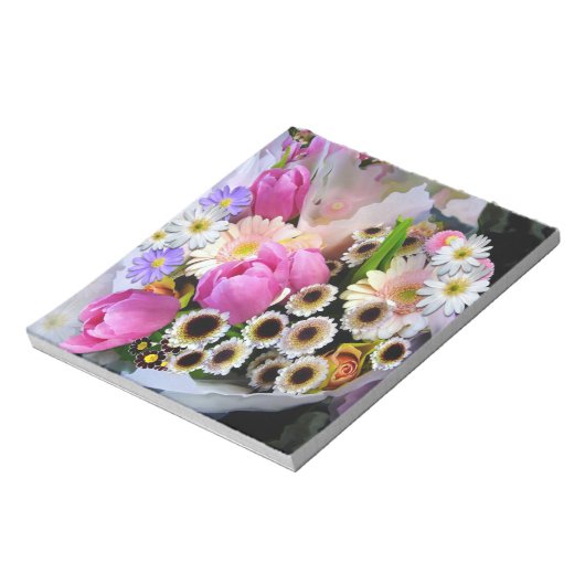 April Bouquet Notizblock (Rotiert)