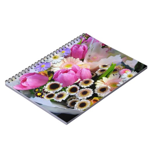 April Bouquet Notizblock (Linke Seite)