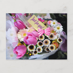 APRIL BOUQUET ~ Postkarte