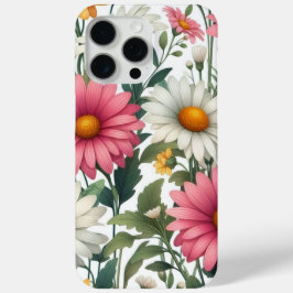 April daisy birth month flower Case-Mate iPhone hülle