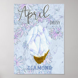 April Daisy und Diamond zum Geburtstag Poster