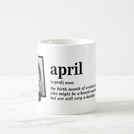 April - Definition Kaffeetasse (Mittel)