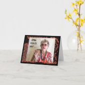 April Der Fool's Day wird abgesagt Karte (Gelbe Blume)