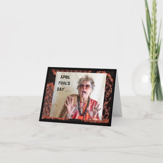 April Der Fool's Day wird abgesagt Karte (Vorderseite)