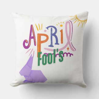 April, der Narr Kissen