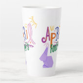 April, der Narr Milchtasse (Vorderseite)