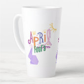 April, der Narr Milchtasse (Linke Ecke)