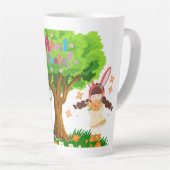 April, der Narr  Milchtasse (Rechte Ecke)