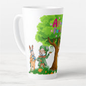 April, der Narr  Milchtasse (Linke Ecke)