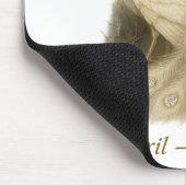 April - Diamond Peacock Mousepad (Ecke)