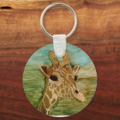April die Giraffe-Schlüsselkette Schlüsselanhänger (Vorderseite)