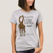 April die schwangere Giraffe T-Shirt (Vorderseite)