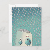 April Dusche 2012 Postkarte (Vorne/Hinten)