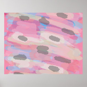 April Duschen Abstrakt Art Poster drucken
