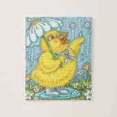 APRIL DUSCHEN BABY CHICK, FRÜHER OSTER PUZZLE (Vertikal)