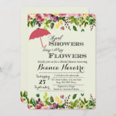 April Duschen Brauereidusche Einladung (Vorne/Hinten)