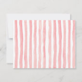 April Duschen bringen Mai Blume Dank Karte (Rückseite)