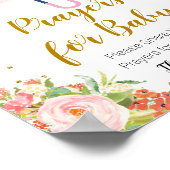 April Duschen bringen Mai Blume Gebete für das Bab Poster (Ecke)