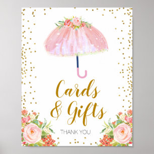 April Duschen bringen Mai Blume Karten und Geschen Poster