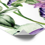 April Duschen bringen Mai Blume Poster (Ecke)