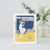 April Duschen bringen Mai Blume Songbook Cover Postkarte (Stehend Vorderseite)