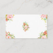 April Duschen bringen Mai Blume Windeln Raffle Enc Begleitkarte (Rückseite)