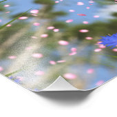 April Duschen Foto drucken (Ecke)