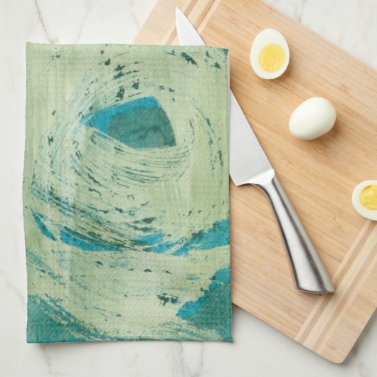 April - Duschen II Geschirrtuch (Viertel Falte)