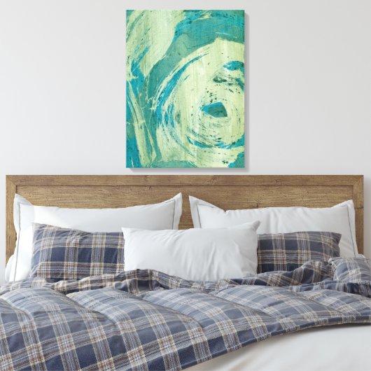 April - Duschen II Leinwanddruck (Insitu (Schlafzimmer))