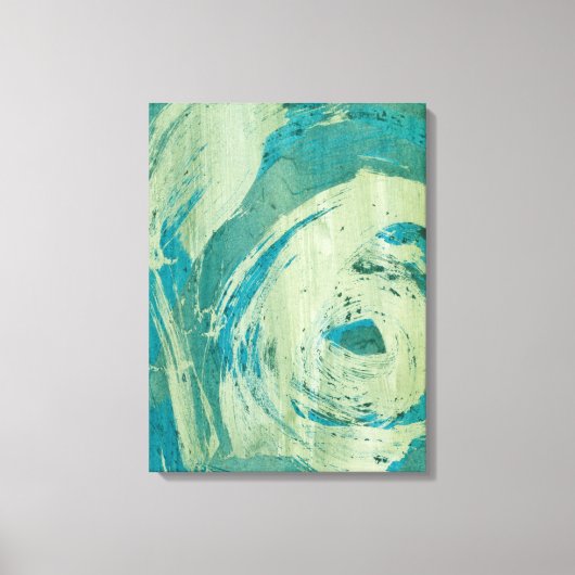 April - Duschen II Leinwanddruck (Vorderseite)