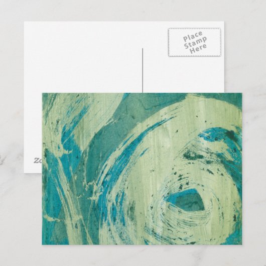 April - Duschen II Postkarte (Vorne/Hinten)