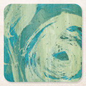 April - Duschen II Rechteckiger Pappuntersetzer (Vorderseite)