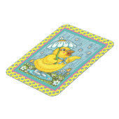 APRIL-DUSCHEN KÖNNEN BLUME, FRÜHSTÜCK-MAGNET MAGNET (Linke Seite)