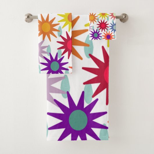 April Duschen Mai Blume Badhandtuch Set (Insitu)