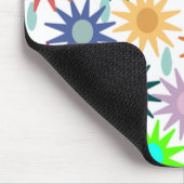 April Duschen Mai Blume Mousepad (Ecke)