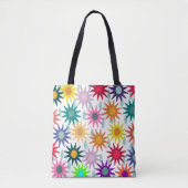 April Duschen Mai Blume Tasche (Vorderseite)