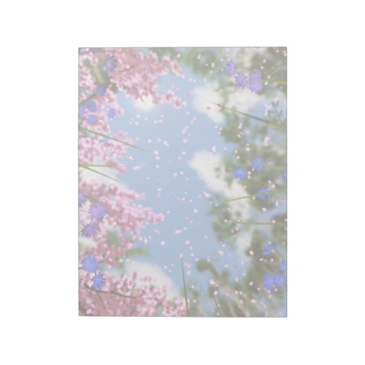 April-Duschen Notepad Notizblock (Rotiert)